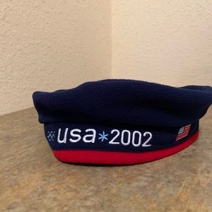 Official hat of Team USA, for the 2002 Olympics